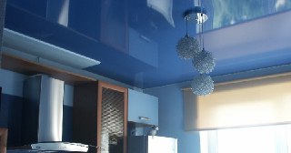 Натяжной потолок на кухню Губкин, цена от 6400 руб.